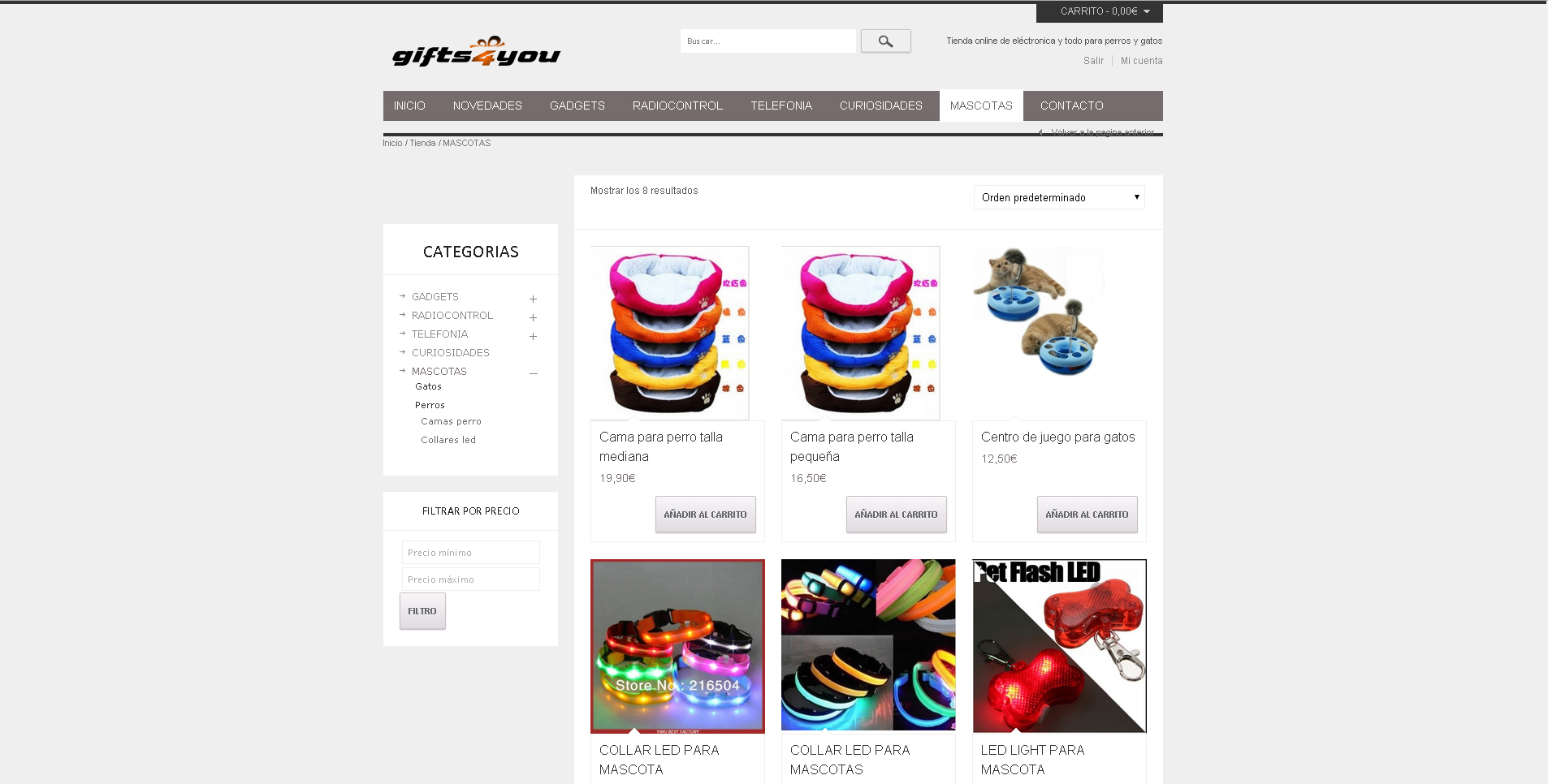 Gifts 4 You – pantalla 2