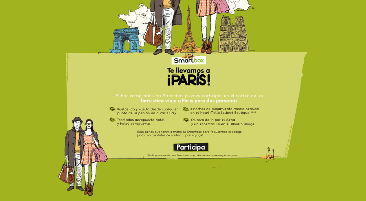 Te llevamos a Paris (Smartbox)