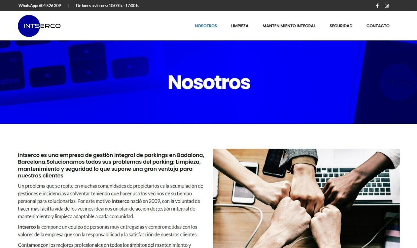 Intserco – pantalla 3