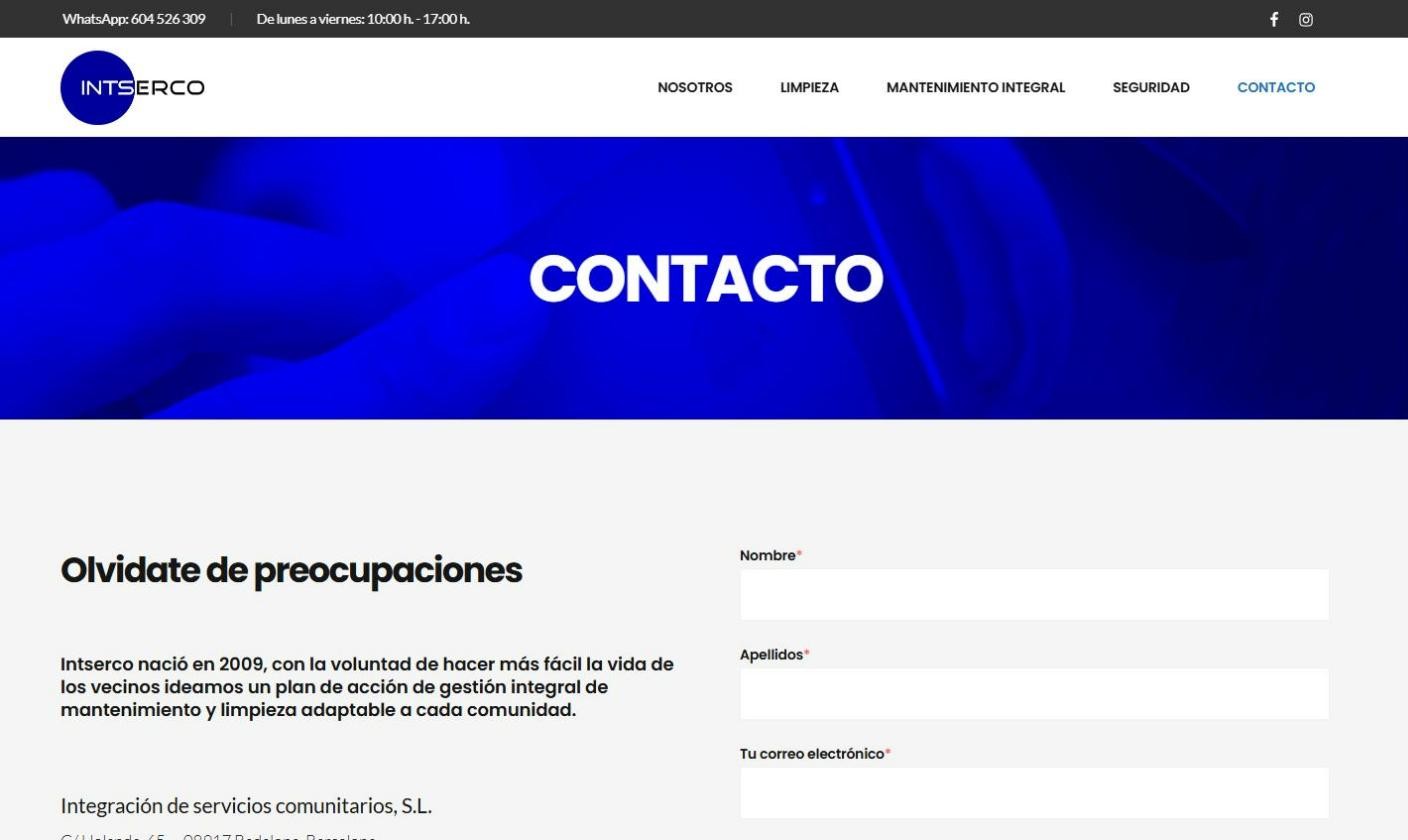 Intserco – pantalla 7